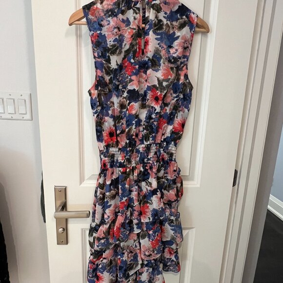 MISA Asymmetrical Flower dress - S - Picture 4 of 4